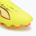 Futbolo bateliai PUMA Ultra 6 Play+ FG/AG yellow alert/puma black/glowing red/lime squeeze 7