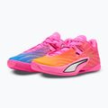 Krepšinio batai PUMA All-Pro NITRO 2 Elite poison pink/ultra blue/lime squeeze 3