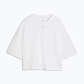 Moteriški treniruočių marškinėliai PUMA x HYROX Cropped Lifestyle Tee balti
