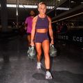 Moteriški treniruočių šortai Puma Hyrox Shapeluxe 3" Tight deep plum 6