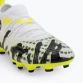 Vaikiški futbolo batai PUMA Future 9 Match Creativity Fg/Ag Jr yellow alert/mint jelly/puma white/puma black 7