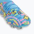Futbolo bateliai PUMA Future 9 Ultimate Advanced Level FG puma white/blue glimmer/pink glimmer/yellow alert 7