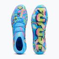 Futbolo bateliai PUMA Future 9 Ultimate Advanced Level FG puma white/blue glimmer/pink glimmer/yellow alert 5