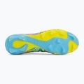 Futbolo bateliai PUMA Future 9 Match Advanced Level FG/AG puma white/blue glimmer/pink glimmer/yellow alert 4