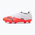 Vaikiški futbolo bateliai Puma Ultra Nitro 7 Ultimate FG/AG Jr ultra red/puma black/puma white