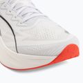 Vyriški bėgimo batai Puma Deviate Pure Nitro puma white/ultra red 7