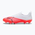 Vaikiški futbolo bateliai PUMA Ultra 7 Match LL FG/AG Jr ultra red/puma black/puma white