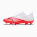 Vaikiški futbolo bateliai Puma Ultra 7 Play FG/AG Jr Ultra Red/Puma Black/Puma White