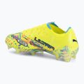 Futbolo bateliai PUMA Ultra Nitro 7 Ultimate Advanced Level FG puma white/blue glimmer/pink glimmer/yellow alert 3