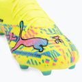 Futbolo bateliai PUMA Ultra Nitro 7 Match Advanced Level FG/AG puma white/blue glimmer/pink glimmer/yellow alert 7