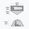 MSR Hubba NX 1 pilka 1 asmens trekingo palapinė 7