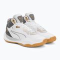 Vyriški krepšinio bateliai PUMA Playmaker Pro Mid Trophies ash grey/cast iron/puma gold 4