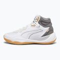 Vyriški krepšinio bateliai PUMA Playmaker Pro Mid Trophies ash grey/cast iron/puma gold 7