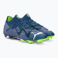 Vyriški futbolo bateliai PUMA Ultimate FG/AG persian blue/puma white/pro green 4