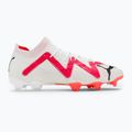 Vyriški futbolo bateliai PUMA Ultimate FG/AG puma white/puma black/fire orchid 2