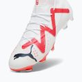 Vyriški futbolo bateliai PUMA Ultimate FG/AG puma white/puma black/fire orchid 14