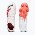 Vyriški futbolo bateliai PUMA Ultimate FG/AG puma white/puma black/fire orchid 16