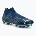 Vyriški futbolo bateliai PUMA Future Match+ Ll FG/AG persian blue/puma white/pro green