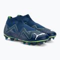 Vyriški futbolo bateliai PUMA Future Match+ Ll FG/AG persian blue/puma white/pro green 5