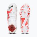 Vaikiški futbolo bateliai PUMA Future Pro FG/AG Jr puma white/puma black/fire orchid 14