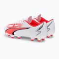 Vyriški futbolo bateliai PUMA Ultra Play FG/AG puma white/puma black/fire orchid 3