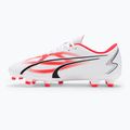 Vyriški futbolo bateliai PUMA Ultra Play FG/AG puma white/puma black/fire orchid 10