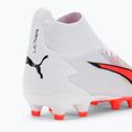 Vyriški futbolo bateliai PUMA Ultra Pro FG/AG puma white/puma black/fire orchid 9