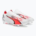 Vyriški futbolo bateliai PUMA Ultra Match MXSG puma white/puma black/fire orchid 4