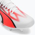Vyriški futbolo bateliai PUMA Ultra Match MXSG puma white/puma black/fire orchid 7
