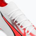 Vyriški futbolo bateliai PUMA Ultra Match MXSG puma white/puma black/fire orchid 8