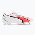 Vyriški futbolo bateliai PUMA Ultra Play MXSG puma white/puma black/fire orchid 2