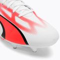 Vyriški futbolo bateliai PUMA Ultra Play MXSG puma white/puma black/fire orchid 7