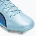 Vyriški futbolo bateliai PUMA King Ultimate FG/AG silver sky/puma black/fire orchid 7