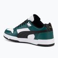 Batai PUMA RBD Game Low puma white/puma black/malachite/puma gold 3