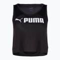 Moteriška treniruočių viršutinė dalis PUMA Fit Skimmer Tank puma black