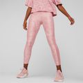Moteriškos treniruočių kelnės PUMA Train Favorites AOP High Waist 7/8 future rožinės spalvos 3