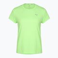Moteriški bėgimo marškinėliai PUMA Run Favorite Heather green/neon