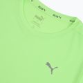 Moteriški bėgimo marškinėliai PUMA Run Favorite Heather green/neon 3