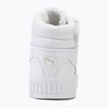 Vaikiški batai PUMA Carina 2.0 Mid Fur puma white/sedate gray 6