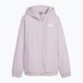 Moterų PUMA ESS Solid Windbreaker Hoodie grape mist striukė