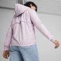 Moterų PUMA ESS Solid Windbreaker Hoodie grape mist striukė 5