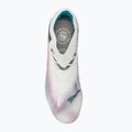 Futbolo batai PUMA Future 7 Ultimate Low FG/AG white/black/poison pink/bright aqua/silver mist 5