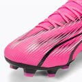 Vaikiški futbolo batai PUMA Ultra Pro FG/AG Jr poison pink/puma white/puma black 7