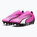 Futbolo batai PUMA Ultra Match MxSG poison pink/puma white/puma black 10