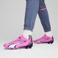 Futbolo batai PUMA Ultra Match FG/AG poison pink/puma white/puma black 14