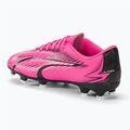 Vaikiški futbolo batai PUMA Ultra Play FG/AG Jr poison pink/puma white/puma black 3