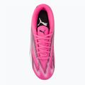 Vaikiški futbolo batai PUMA Ultra Play FG/AG Jr poison pink/puma white/puma black 5