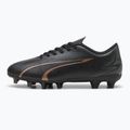 Vaikiški futbolo batai PUMA Ultra Play FG/AG Jr puma black/copper rose 8