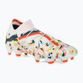 Futbolo batai PUMA Future 7 Ultimate Creativity FG/AG white/oceantropic/ turquoisesurf/ hotheat/sunstream