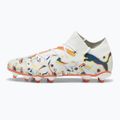 Futbolo batai PUMA Future 7 Match Creativity FG/AG white/oceantropic/turquoisesurf/hotheat/sunstream 8